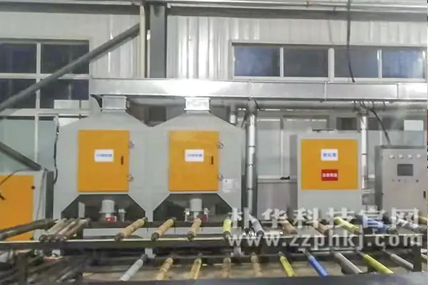 催化燃烧一体机安装现场 催化燃烧一体机安装现场