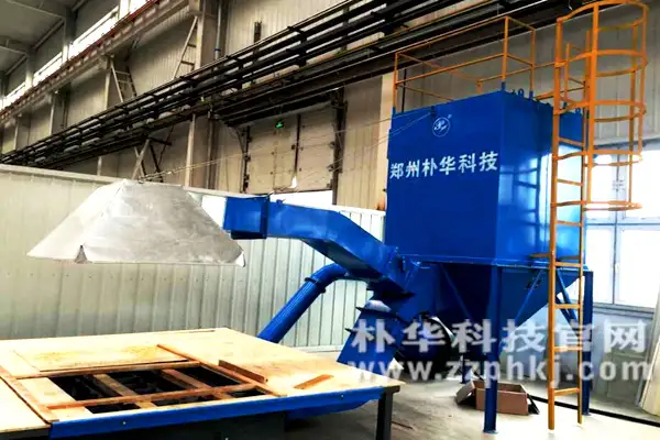 脉冲袋式除尘器用于中国北车装饰板切割车间 脉冲袋式除尘器用于中国北车装饰板切割车间