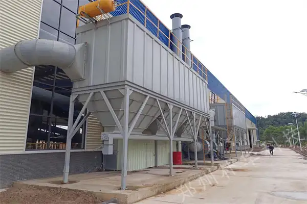 广州建筑垃圾破碎配套的两套512袋脉冲除尘器施工项目 广州建筑垃圾破碎配套的两套512袋脉冲除尘器施工项目