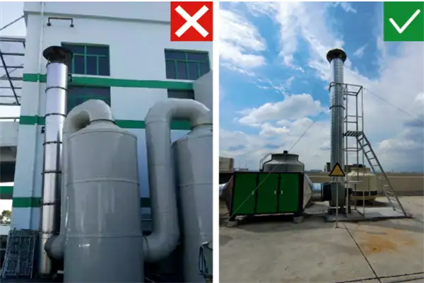 未按照规定设置大气污染物排放口 未按照规定设置大气污染物排放口