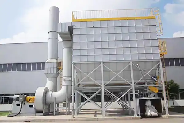 布袋除尘器是如何处理特殊气体的?