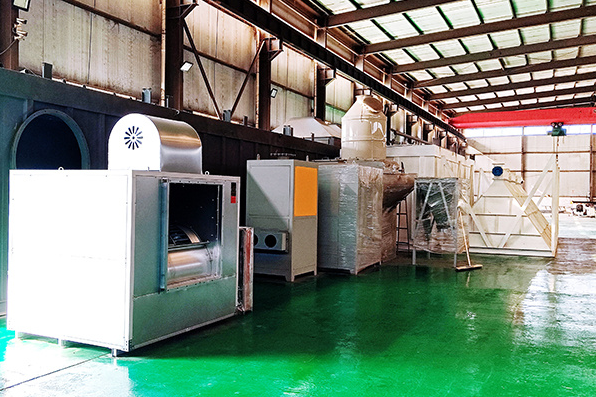 朴华除尘设备生产车间