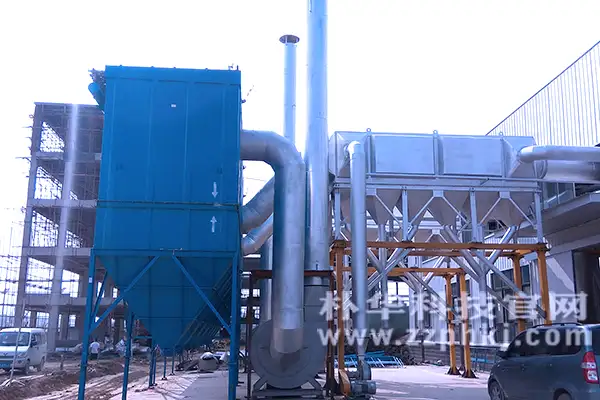 案例:带降温系统的高温布袋除尘器安装在建材厂