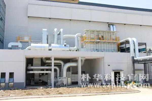 案例:沸石转轮+催化燃烧设备安装在客户厂区