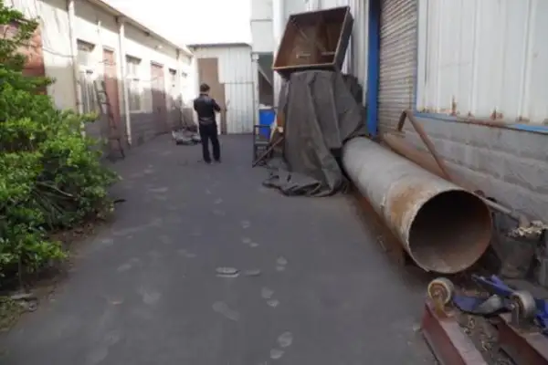 环保督查持续发力!郑州某材料公司环保设备袋式除尘器未密闭被查处