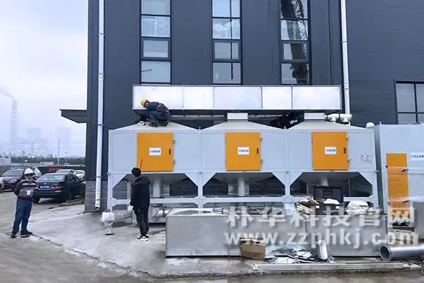 化工企业废气处理催化燃烧设备现场安装 化工企业废气处理催化燃烧设备现场安装